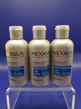 3 Pack Nexxus Therappe Ultimate Moisture Shampoo Protein Fusion Travel Size 3oz