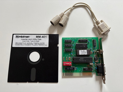 MIDIMan MM-401 ISA Karte kompatibel Roland MPU-401 MIDI Intelligent Mode MT-32