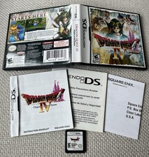 Dragon Quest IV: Chapters of the Chosen (Nintendo DS, 2008) Complete Authentic