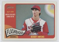 2014 Topps Heritage Minor League Edition Flashbacks Henry Owens #FB-HO 0a1