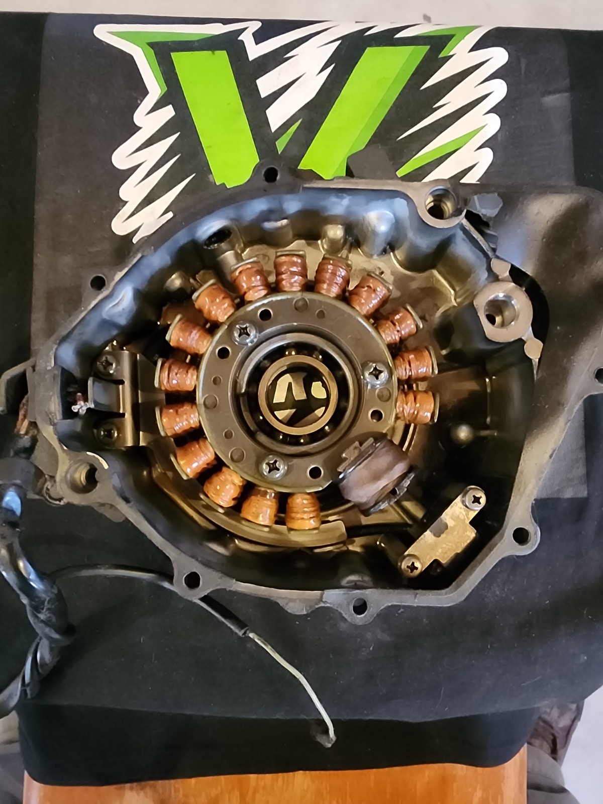 Cover & Pickup Coil 1996 Kodiak 400 4gb