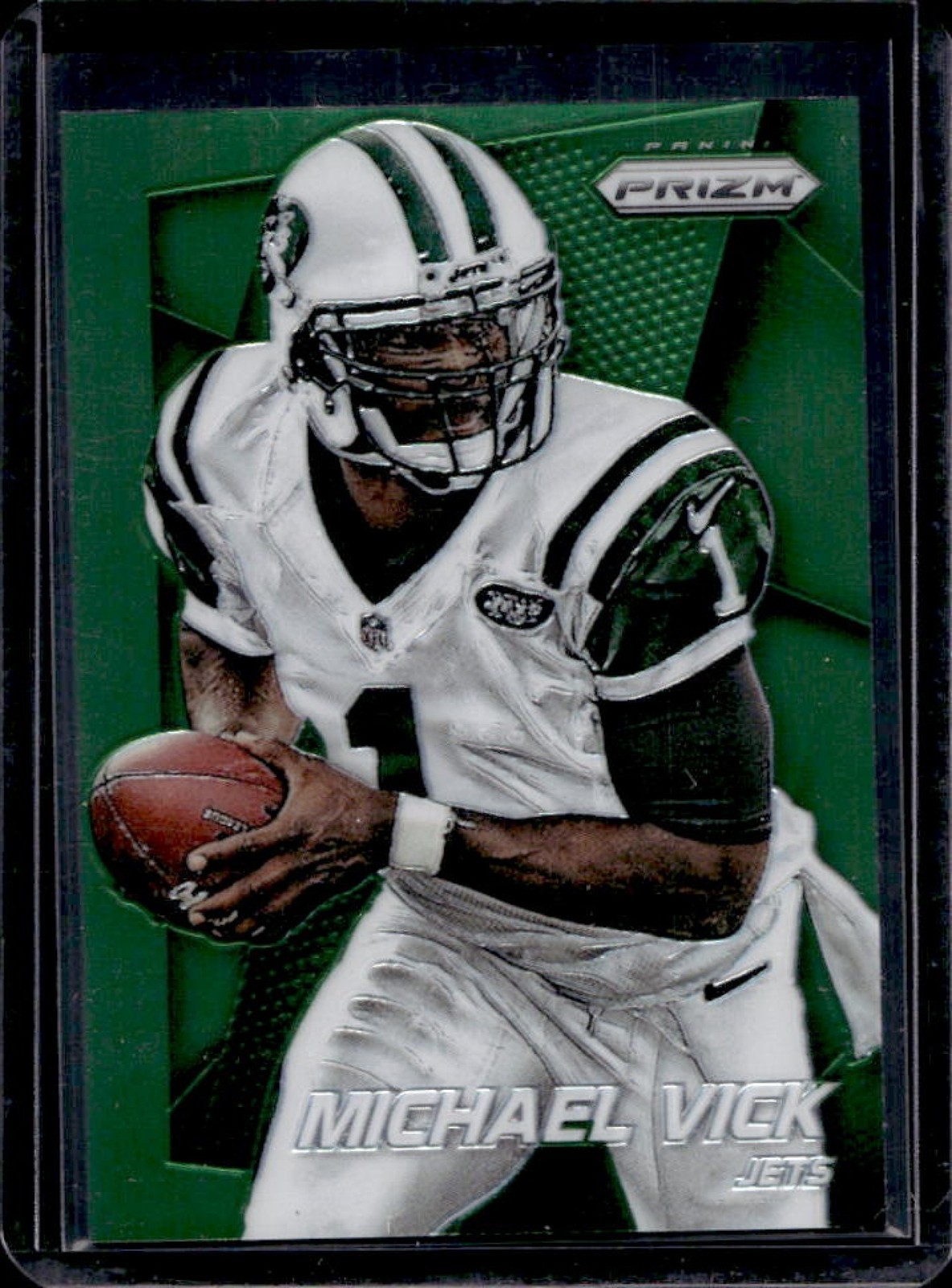 2014 Prizm Michael Vick Green #176 Jets