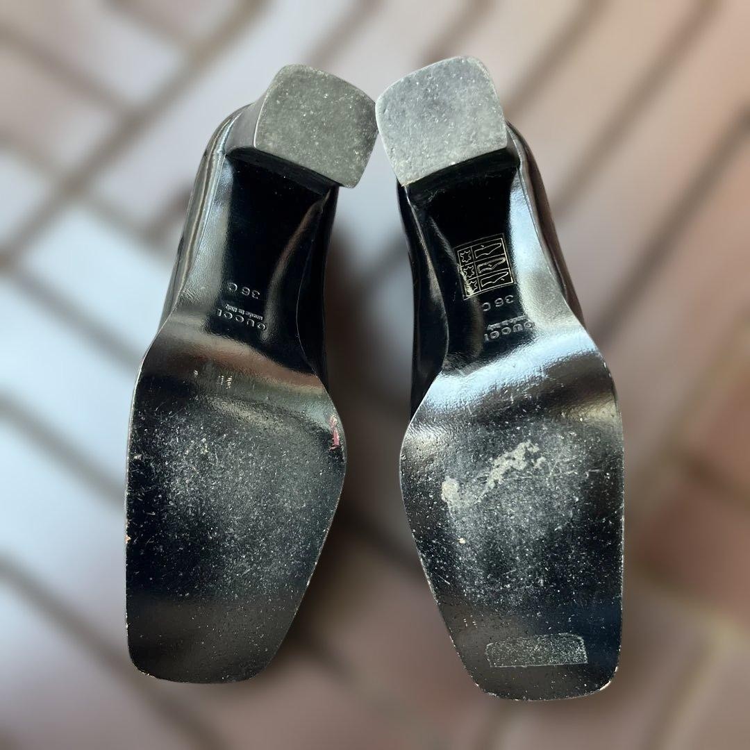 Gucci Pumps Heel Black Leather Size 36 US About6 For Women thumbnail 6