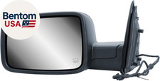 Driver Left Side Door Mirror Power Heated Manual Folding with Temperature Sensor