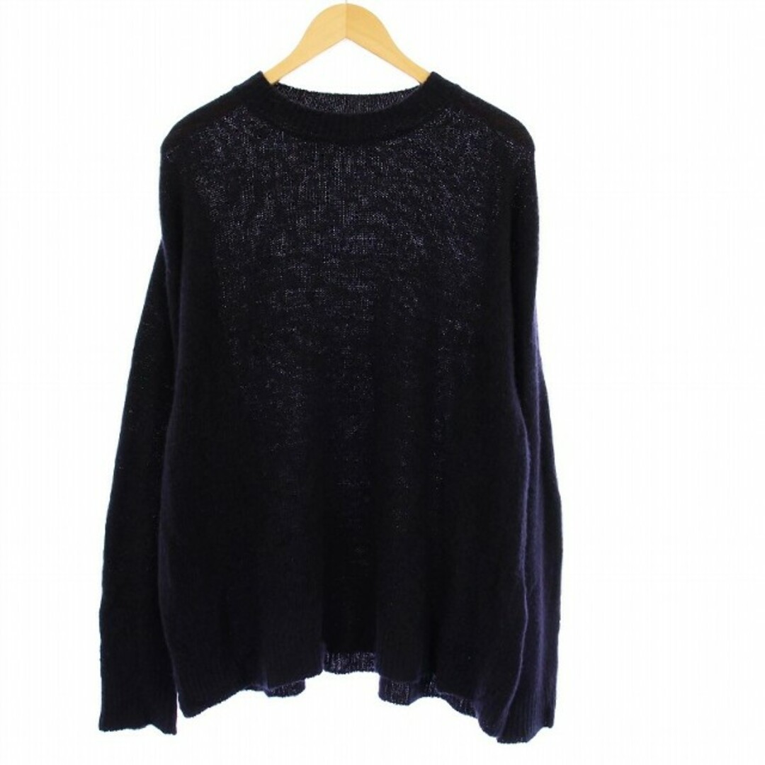 Komori COMOLI 21AW cashmere crew neck knit sweater long Komori COMOLI 21AW cashmere crew neck knit sweater long