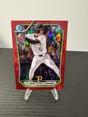 Topps 2026 Bowman Chrome 1st Bowman Jared Jones Red 1/5 BCP-6 Pirates