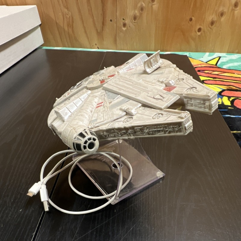Star Wars Millennium Falcon iHome Bluetooth Speaker w/chord 