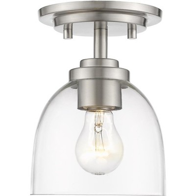 Z-Lite 460F1-BN Ashton 1 Light 6 inch Brushed Nickel Flush Mount Ceiling Light