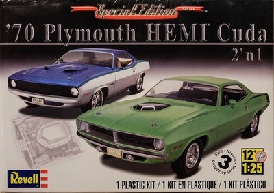 1970 Plymouth Hemi Cuda 2 in 1 Bausatz 1:25 Model Revell 4268