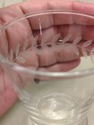 VTG MCM Lot Of Five Delicate Etched Leaf Garland Pattern Tumblers — photo 3