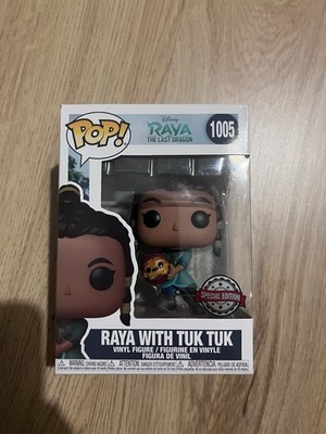 Funko Pop! Raya mit Tuk Tuk und Letztem Drachen #1005 Disney Special Edition