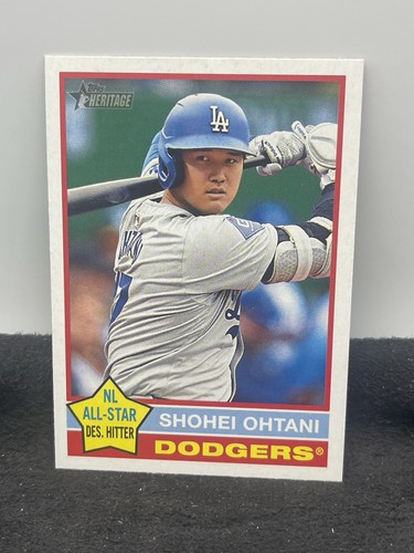 2025 Topps Heritage Shohei Ohtani Los Angeles Dodgers #148 NL All-Star DH
