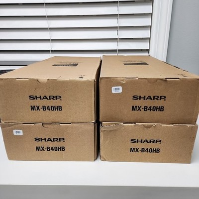 Sharp MX-B40HB Waste Toner Container MX-B402 Lot of 4