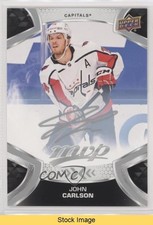 2021-22 Upper Deck MVP Silver Script John Carlson #74 READ gy2