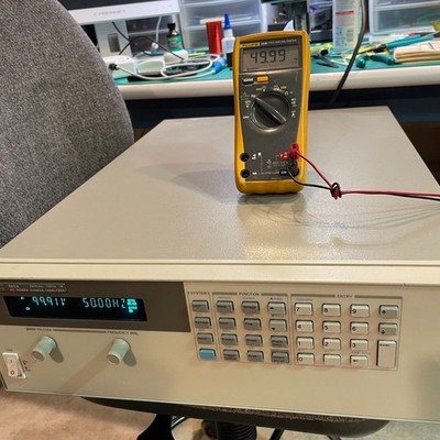 HP Hewlett Packard 6812A AC Power Source Analyzer 300Vrms 750VA 1 Phase