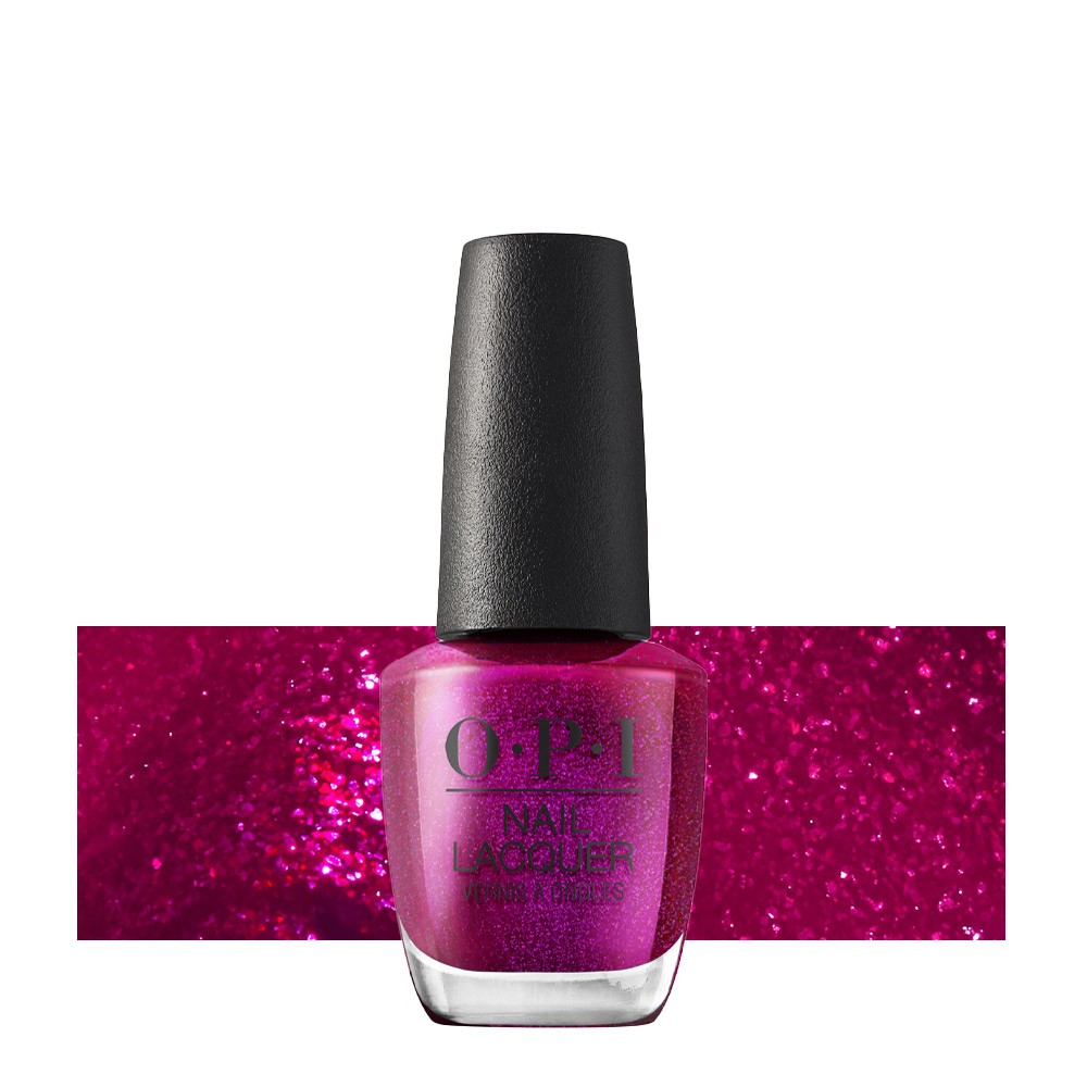 OPI Nail Laquer Holiday 25 Berry and Bright 15ml - red nail lacquer OPI