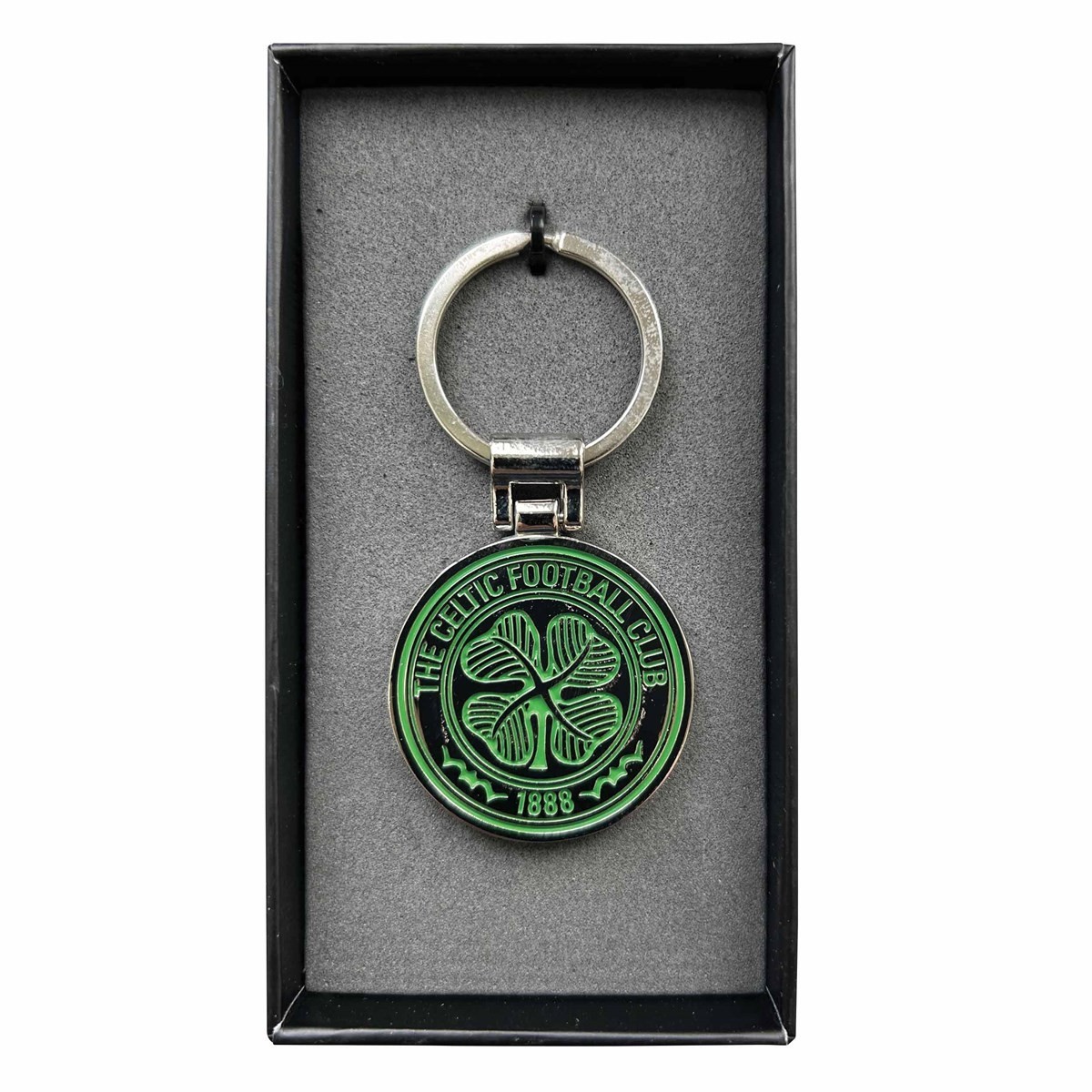 CELTIC FC KEYRING - EXECUTIVE METAL CREST KEYCHAIN KEYRING GIFT