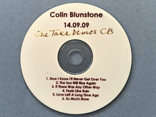 COLIN BLUNSTONE RARE ONE TAKE DEMO'S CD PRIVATE PRESS DEMO ROCK THE ZOMBIES