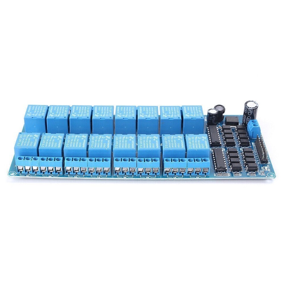16-Channel 5V Relay Shield Module Components with Optocoupler for AU ...