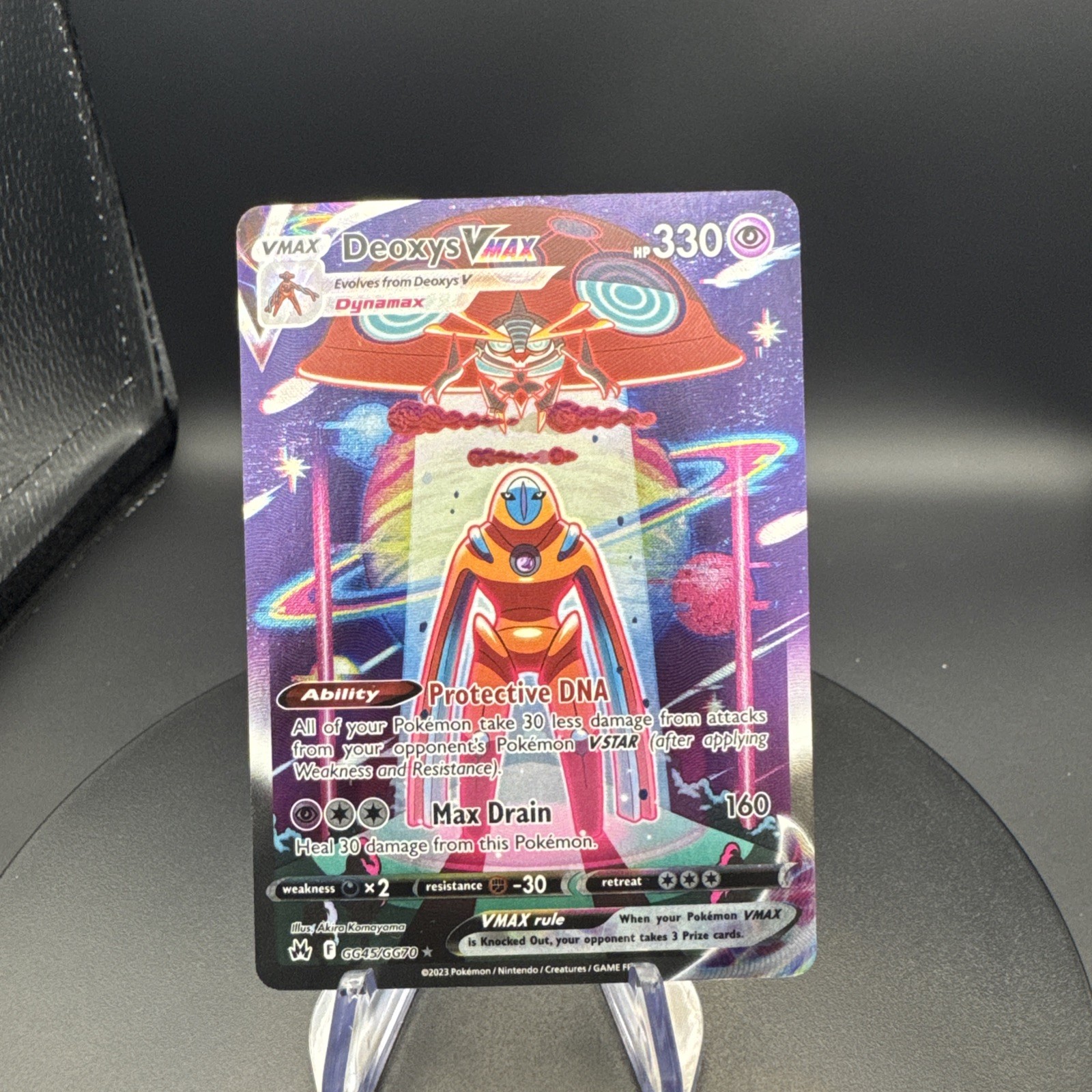 Deoxys VMAX GG45/GG70 Crown Zenith GG Full Art Holo EN 2023 MP