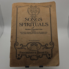 Progressive Book Co. Songs and Spirituals Collection Song Book for Voice Choir