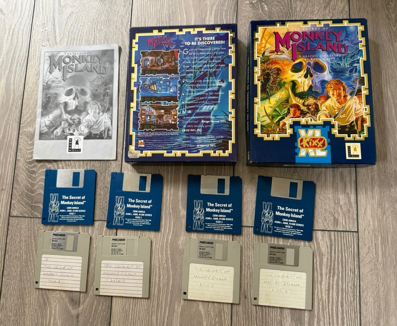 The secret of MONKEY ISLAND - Commodore Amiga - LucasArts