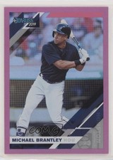 2019 Panini Donruss Holo Pink Michael Brantley #63 e6p