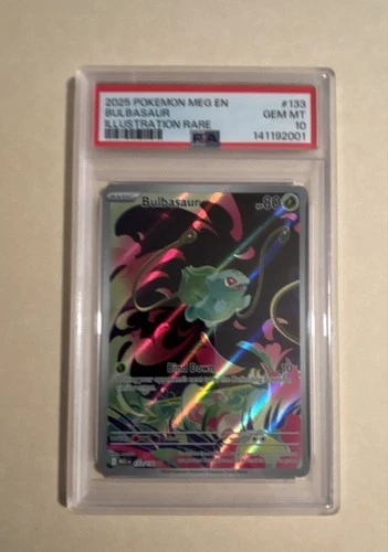 Bulbasaur 133/132 Me01: Mega Evolution Holo PSA 10