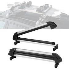31.7in Universal Roof Rack for Skis  Snowboards with Lock  Anti-Theft Design