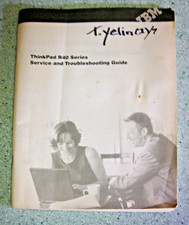 IBM ThinkPad R40 SERIES "Service and Troubleshooting User Guide" 2003