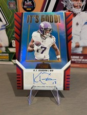 2024 Panini Score ITS GOOD! K.J. Osborn New England Patriots #IG-KON Autograph