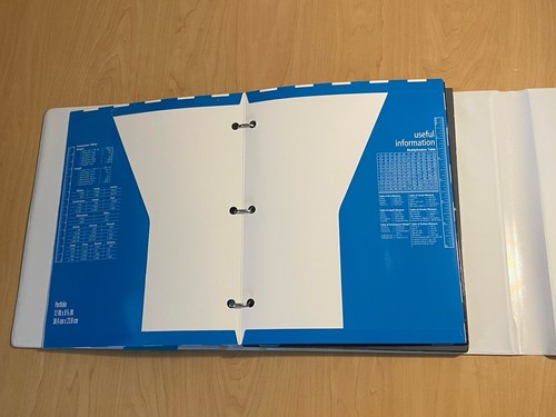 New Trapper Keeper ~ Binder 6 Portfolio Folder Retro Hot Air Balloon School - 第 6/10 張圖片