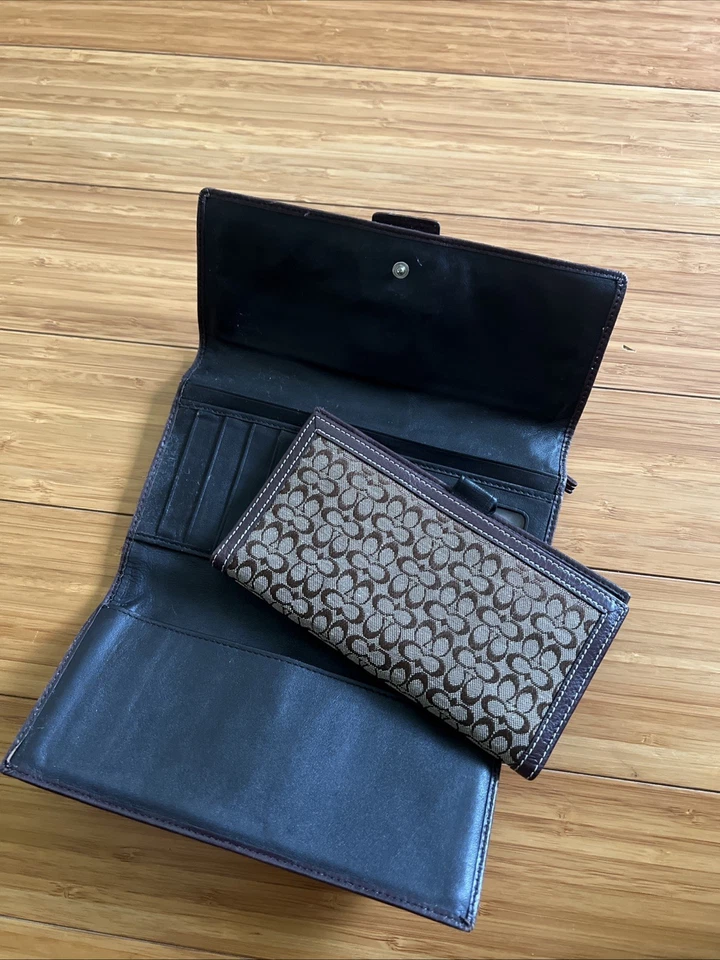 Cartera Coach Chequera Foto 2 de 4