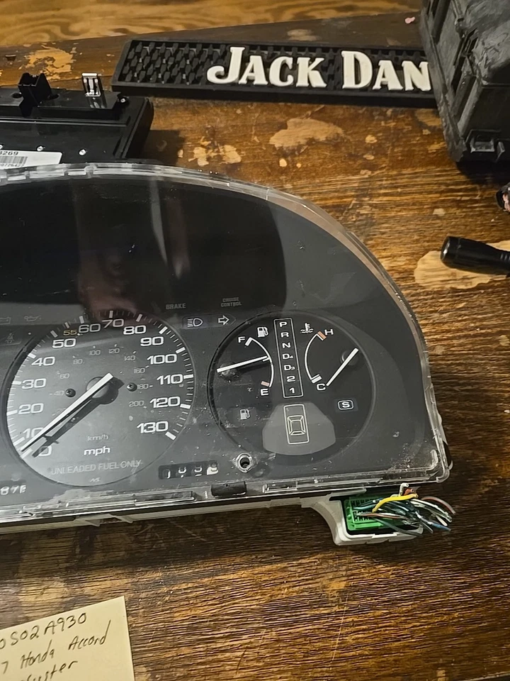 Cuadro de instrumentos Honda Accord SDN 1994-1997 automático 197.787 millas ID 78100S02A930 Foto 4 de 4