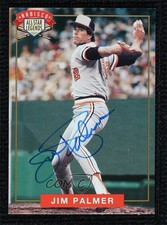 1994 Nabisco All-Star Legends Auto Jim Palmer Auto HOF 0d08