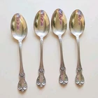 Towle Sterling Silver Place Setting Spoons 5.75" Old Master Set Of 4 No Monogram