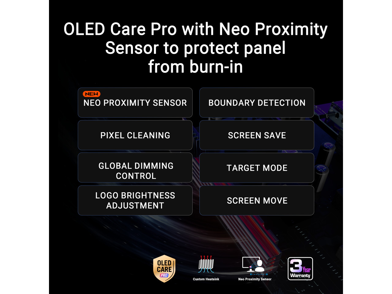 Monitor ASUS ROG Strix de 27" QHD 2K 1440P 240Hz con AMD FreeSync Premium Pro y compatible con G-Sync, imagen 10