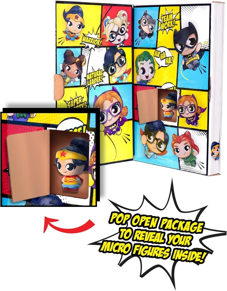 DC Minis, Micros 12 Pack, 1.5 inch Collectible Figures (Doll, Toys),  - Image 2 of 4