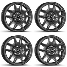 4 Cerchi ferro Hybrid Alcar 4-235000A 05 grey 5.5Jx15 ET40 5x100 per Seat Ibiza