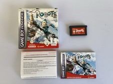 Robots (2005) Nintendo Game Boy Advance GBA - Complete w Box & Manual Sierra