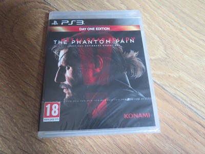 Metal Gear Solid 5 The Phantom Pain Day One Edition Ps3 New Sealed