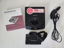 Vtg 1994 Magnavox Portable Compact Disc Player AZ6839 Works