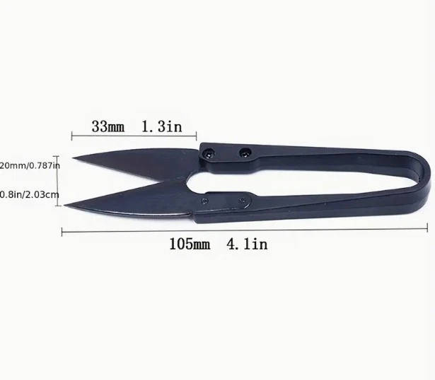 Mini Garn Schere Fadenschere Stitch Schere U-Förmiger Schere Kleine Nähschere - Bild 2 von 4