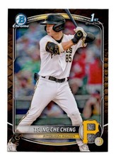 Tsung-Che Cheng 2025 Bowman Chrome Reptilian Refractor 1st Bowman #BCP-95