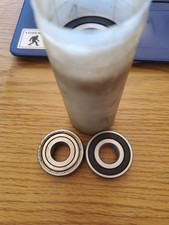 10 PACK 6203-2RST , one side Rubber Seal ,one side metal seal ,Ball Bearing,