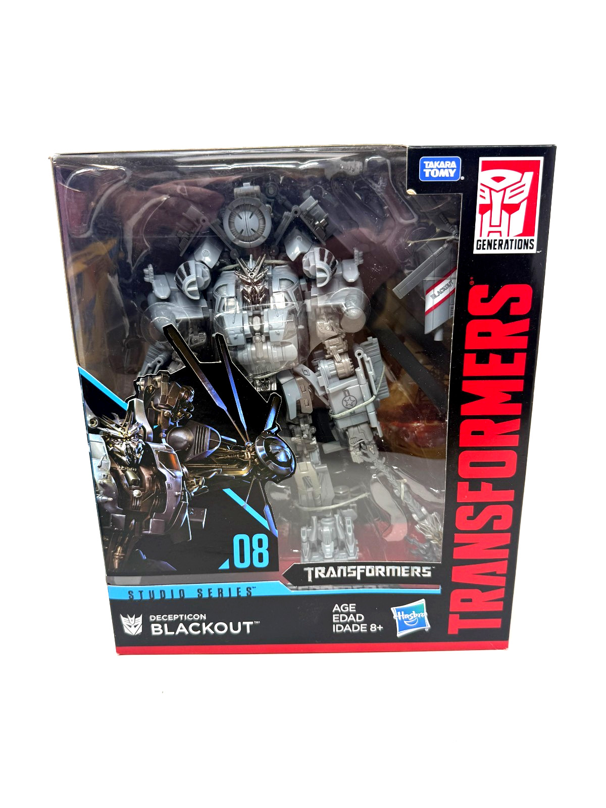 Transformers Hasbro Studio Series 08 Blackout NEW SEALED Fig