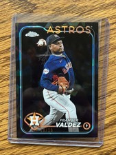 2024 Topps Chrome Sapphire Framber Valdez Black 10/10 BOOK END