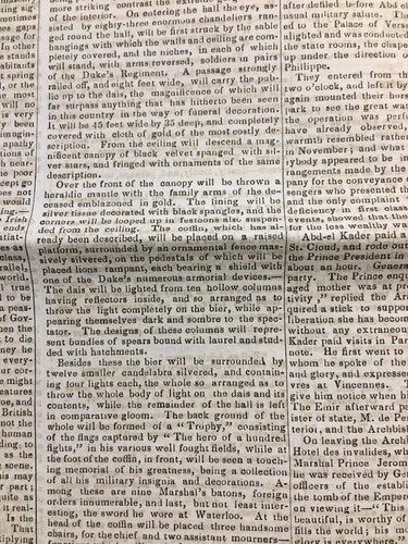 Duke o Wellington Funeral 1852 Ireland Depopulation-Opium Abuse-Abu Simbel Egypt - Picture 3 of 17