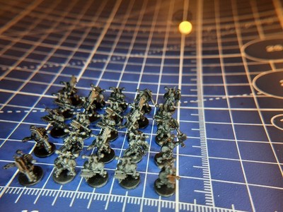 3D Printed 8mm EPIC SCALE Evil Axe Men x  25