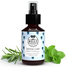 Belly Dog Breathe Freshener for Bad Breath - Fresh Mint 3.4 Fl Oz Pack of 1